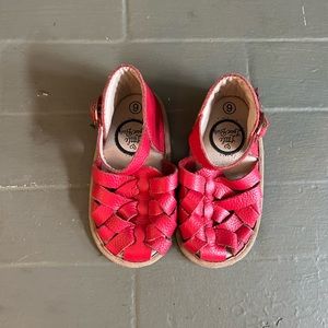 Little Love Bug Red Ella Fisherman Sandal Baby Toddler 6